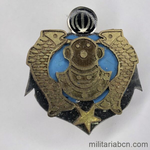 Islamic Republic of Iran. Insignia of the Combat Divers of the Army. Basic. Artesh. N2.