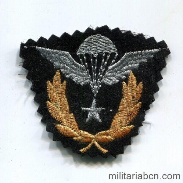 slamic Republic of Iran. Army Paratrooper Wings, Artesh in cloth. BASIC. Jumpmaster.