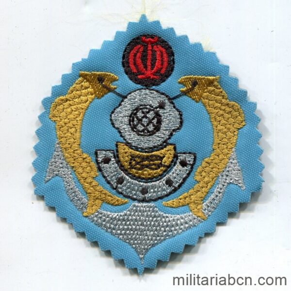 Islamic Republic of Iran. Navy Commandos patch. N3. Purchased in Tehran
