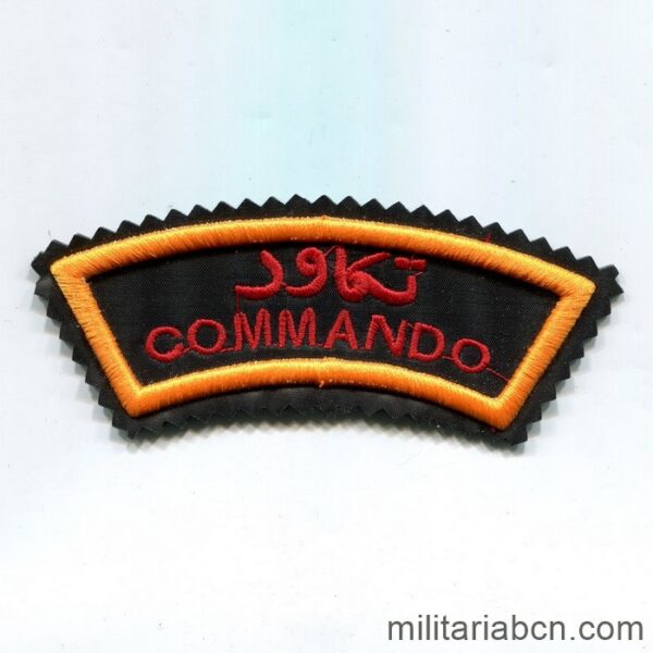 Islamic Republic of Iran. Arm patch of the Artesh or Army. Commando. F18