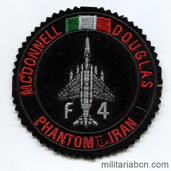 Islamic Republic of Iran. Air Force patch. Phantom II Iran. McDonnell Douglas.