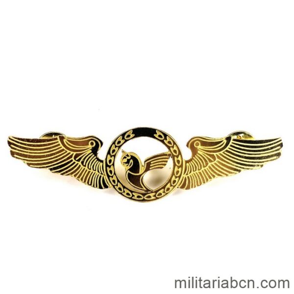 Islamic Republic of Iran. Iran Air Pilot Badge. Civil Airline. aviation badge