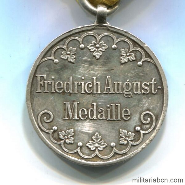 Germany. Sachsen. Saxony. Friedrich-August Medal. 1905-1918. silve