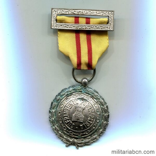 Medalla de Sufrimientos por la Patria versión de tropa para Extranjeros. Guerra Civil