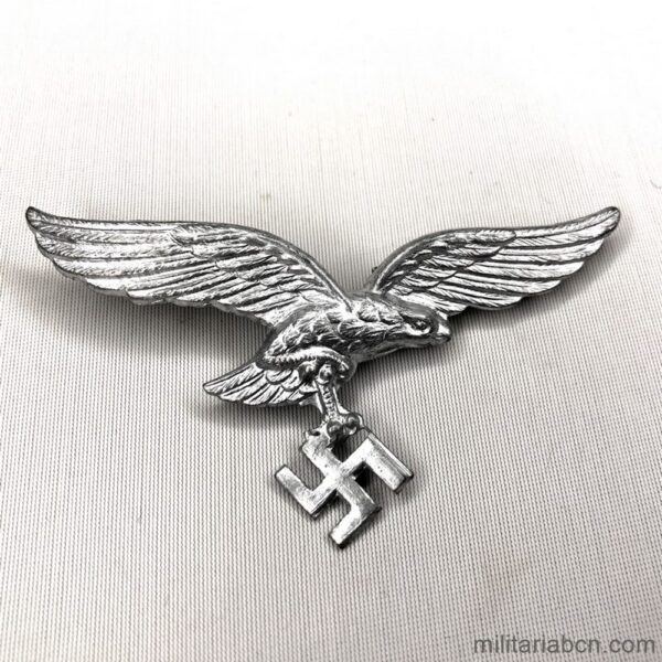 Germany III Reich. German Luftwaffe cap eagle. Made in iron.