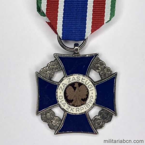 Poland, Republic. Medal or Decoration of Merit from the Association of Combatants and Former Political Prisoners.