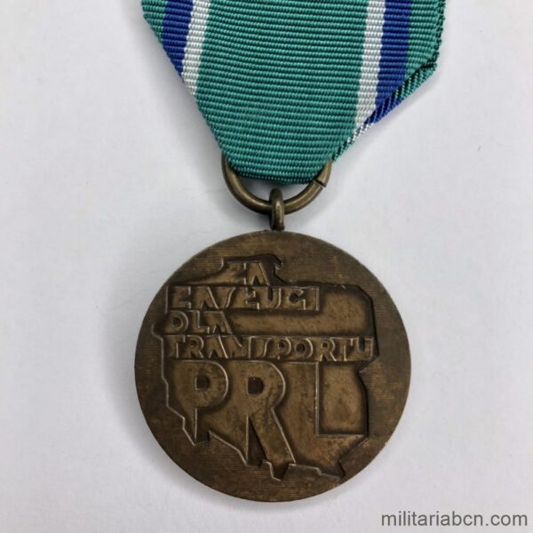 Poland, People's Republic. Transport services Merit Medal. 3rd Class