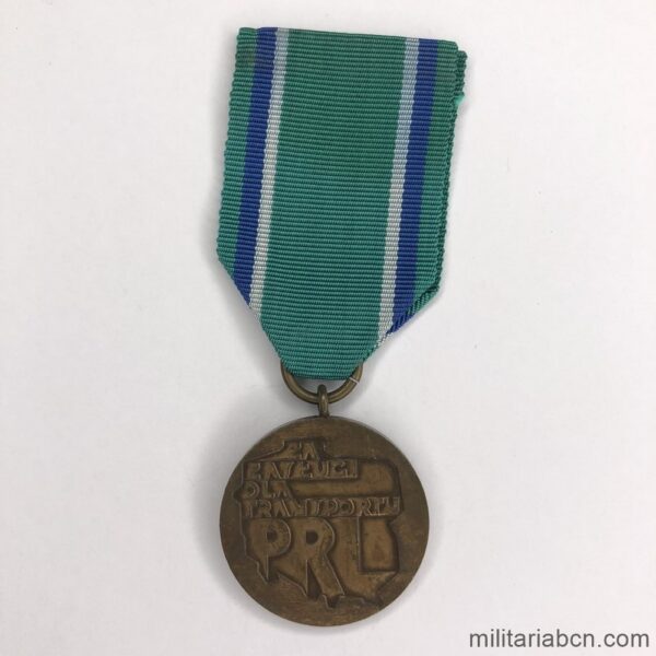 Polonia, República Popular. Medalla por Méritos al servicio de Transporte. 3ª Clase