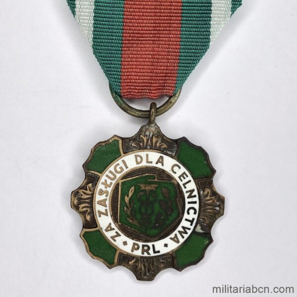 Poland. People's Republic. Medal for Merits to the Customs Service of the People's Republic of Poland. 3rd Class in bronze