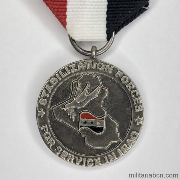 Poland. Polish Commemorative Medal of the South-Central Multinational Division in Iraq