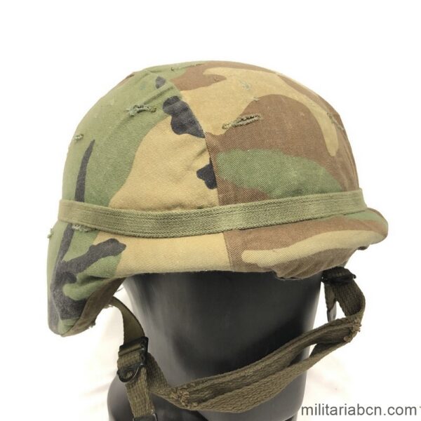 USA. Kevlar PASGT helmet. Manufactured by Devils Lake Sioux MFG