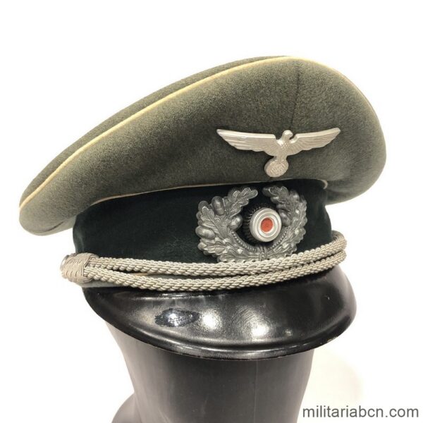 Gorra de Oficial de Infantería de la Wehrmacht.