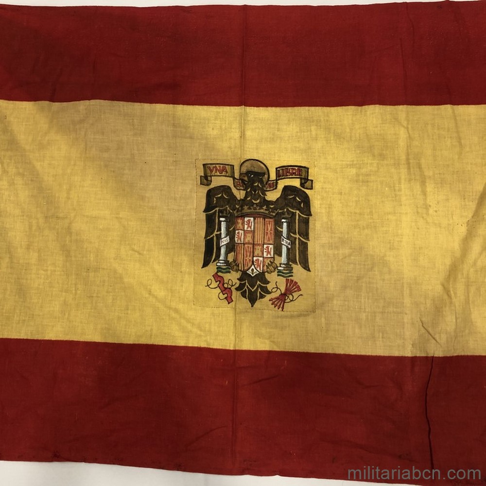 Spain. National flag. Franco period, 1st model 1938-1945 | Militaria  Barcelona