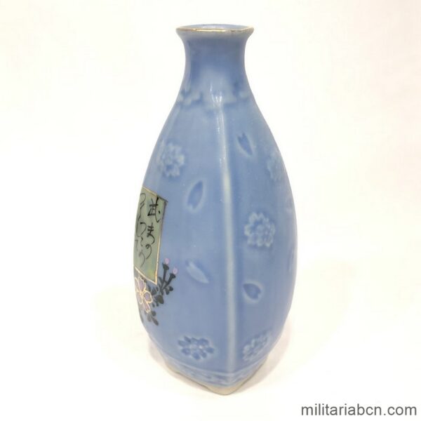 Japón. Botella de Sake de porcelana del Incidente de Manchuria 1931