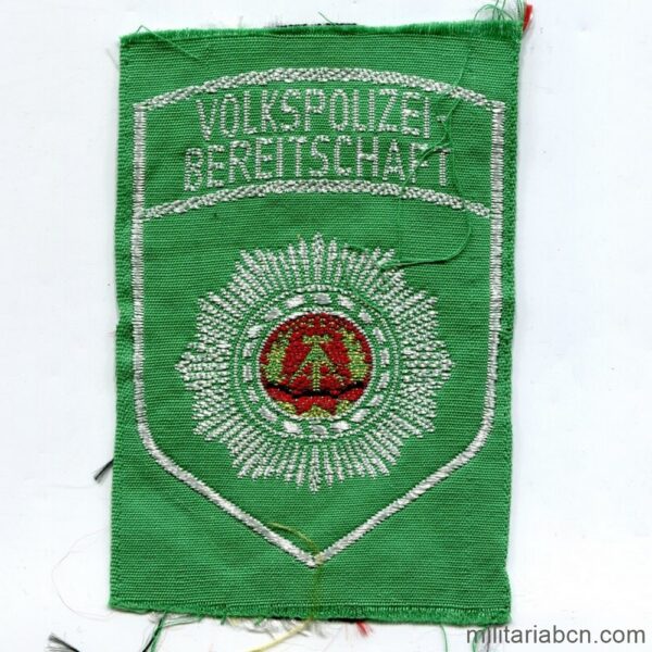 DDR GDR German Democratic Republic. Police patch. Volkspolizei-Bereitschaft.