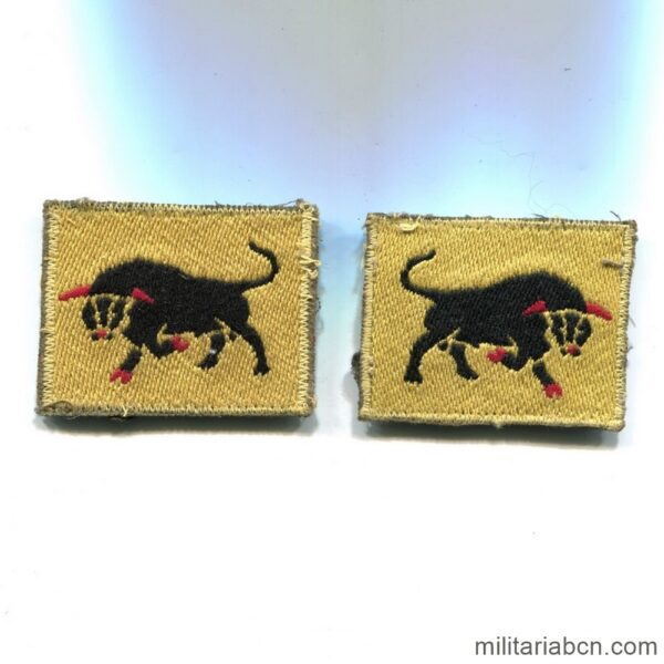 United Kingdom. Pair of 11th Armored Division patches. World War 2
