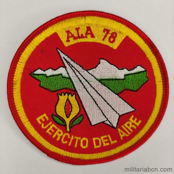 España. Ejército del Aire. Parche del Ala 78. color