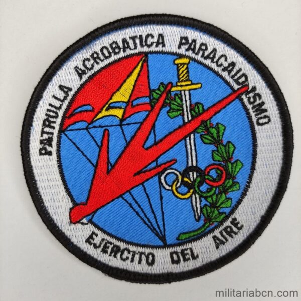 España. Ejército del Aire. Parche de la Patrulla Acrobática Paracaidismo.