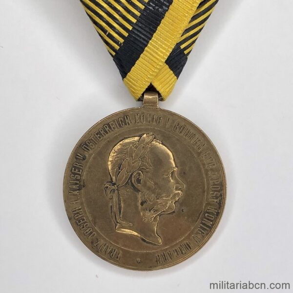Austria. Military Medal of December 2, 1873