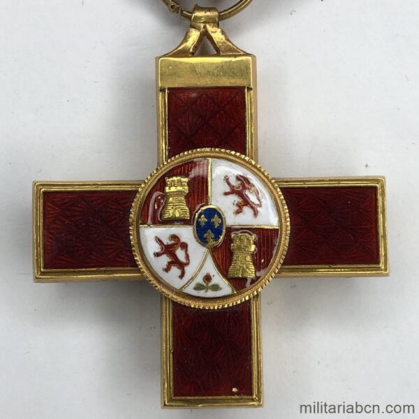 Cruz al Mérito Militar, Distintivo rojo. Republicanizada en 1931