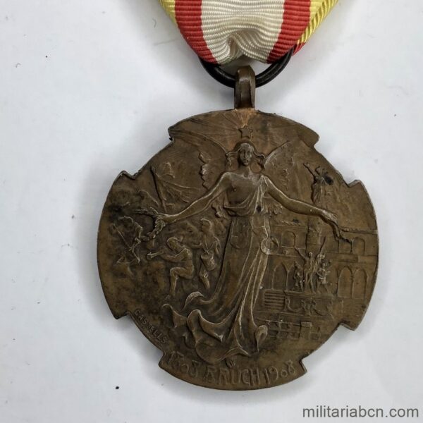 Medalla conmemorativa del centenario de los hechos de armas del Bruc. Versión bronce