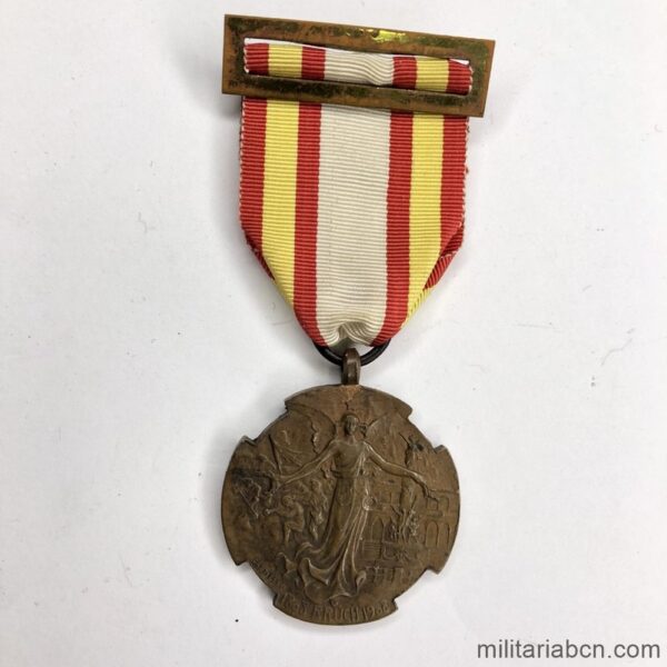 Medalla commemorativa del centenari dels fets d'armes del Bruc. Versió bronze.