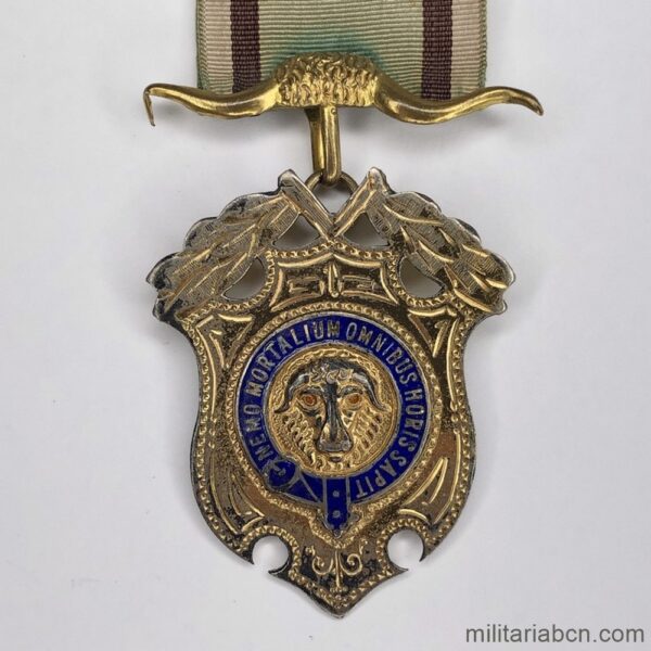 Masonic Medal. United Kingdom. Grand Lodge of England. Royal Antediluvian Order of Buffaloes. Oldenburg Lodge 8589. Marked. 1955