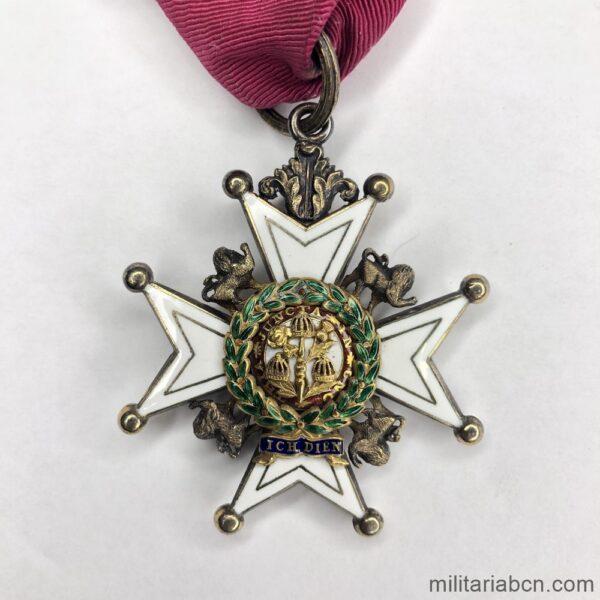 Reino Unido. Most Honourable Order of the Bath, Companion class (CB) o también conocida como Honorabilísima Orden del Baño, clase Militar de Compañero.