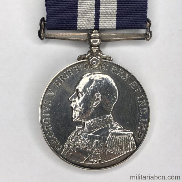 Reino Unido. Distinguished Service Medal (DSM) o Medalla al Servicio Distinguido concedida al Leading seaman George Boon del HMS Columbella