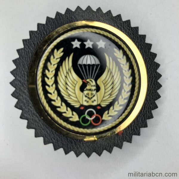 Islamic Republic of Iran. Master Paratroopers breast badge of the Artesh or Army. N4. Iranian military badge