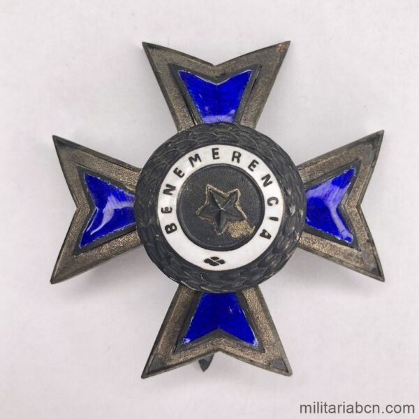 Portugal. Order of Merit. benemerence. Commander breast star.