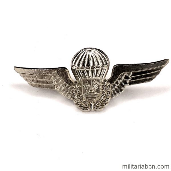 Mozambique paratrooper wings in metal