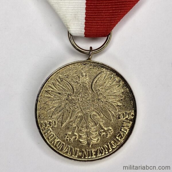 Republic of Poland. Commemorative Medal of the Polish Uprising 1944. To the invincible defeated Army