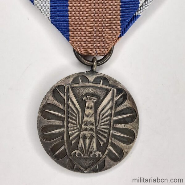People's Republic of Poland. Medal of Merit in the Protection of Public Order. silver version