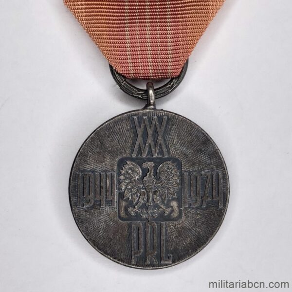 Poland, People's Republic. Medal of the XXX Anniversary of the People's Republic of Poland. Medal XXX-lecia-PRL