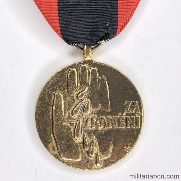Czech Republic. Wounded Medal