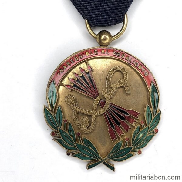 España, Medalla a la Constancia del Frente de Juventudes de la Falange. Versión oro