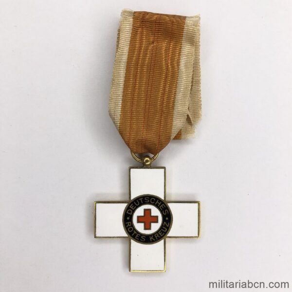 Alemania III Reich. Cruz de 2ª Clase de la Cruz Roja. 1er Modelo. 1922-1934. Das Ehrenzeichen des Deutschen Roten Kreuzes