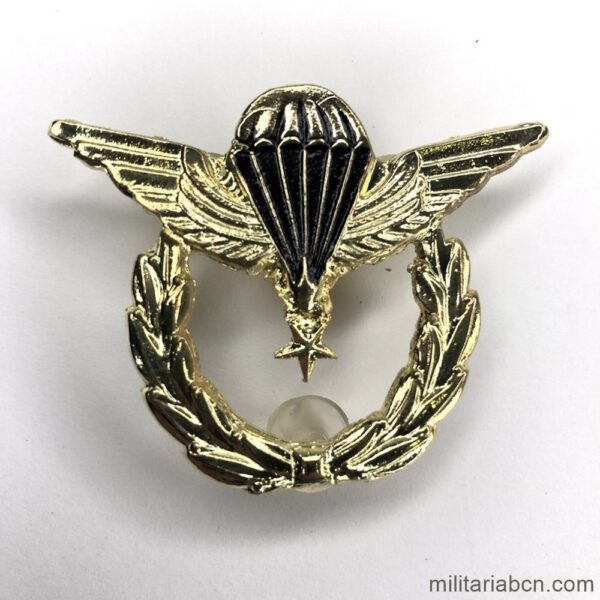 Islamic Republic of Iran. Army Parachute Wings, Artesh. Metal. BASIC. Jumpmaster. Acquired in Tehran. parachutist badge