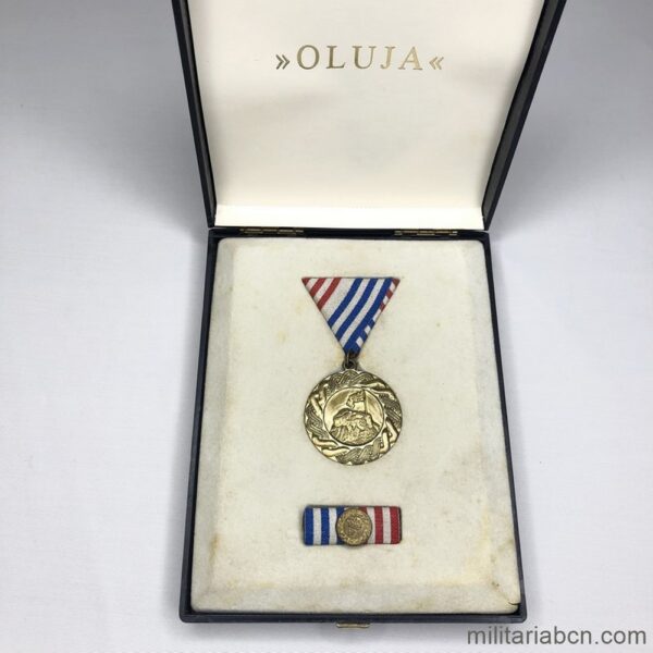 Croatia. Operation Oluja Medal. 1995. Medalja Oluja. With original box.