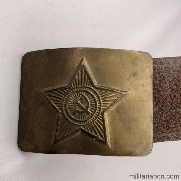 URSS Unión Soviética. Cinturón de Tropa de diario del Ejército de Tierra y Ejército del Aire