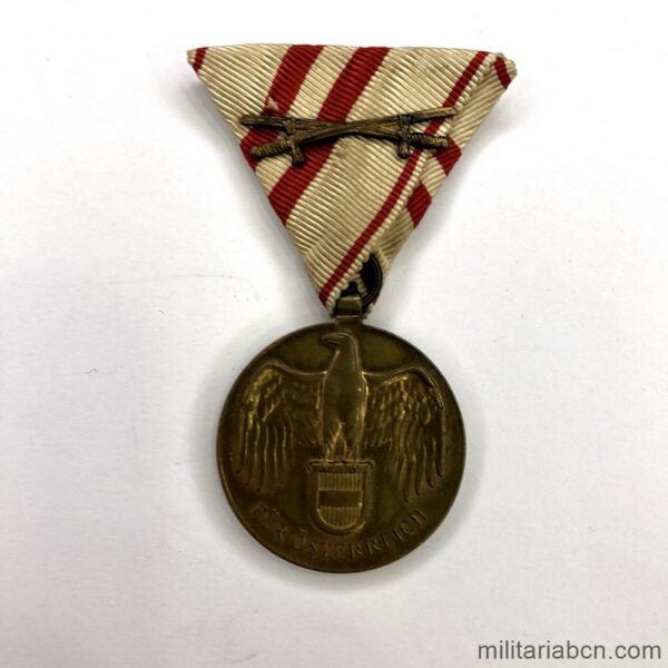 Austria. Commemorative Medal of the First World War