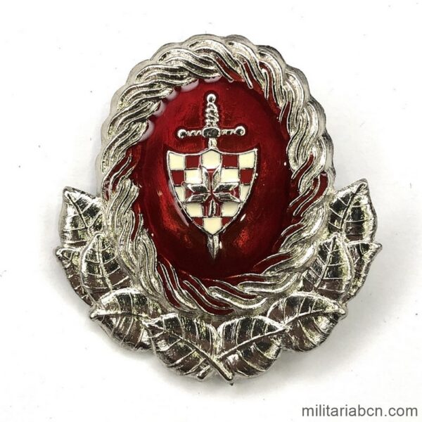 Croatia. Beret badge. Metal. From one of the first militias